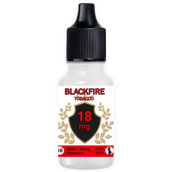 Apache Vape Blackfire Tobacco 18mg