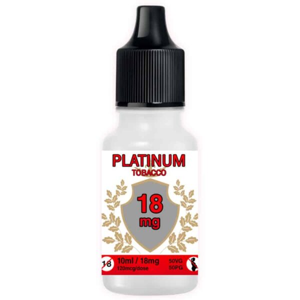 Apache Vape Platinum Tobacco 18mg